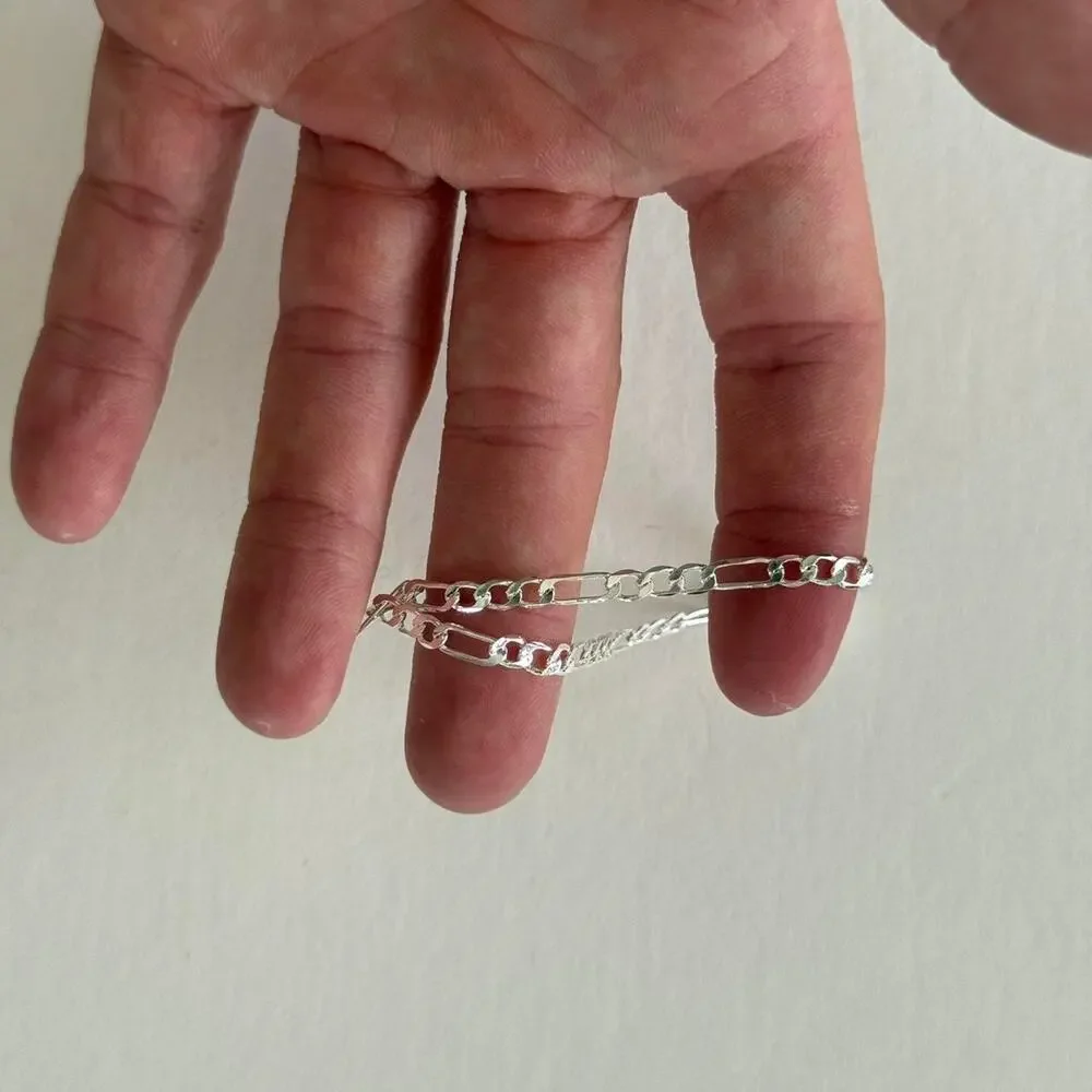 Silver 925 chain bracelet silver jewellery - Picture 4 of 7